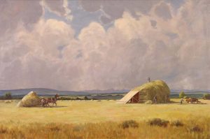 Roland Gissing: HAYING SCENE