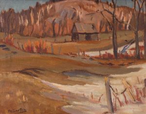 Ralph Wallace Burton: SPRING – WAKEFIELD, QUE. NORTH SIDE OF RIVER