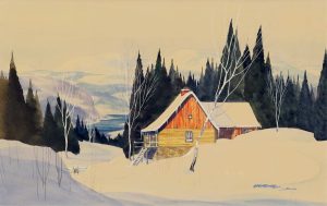 Graham Noble Norwell: LAURENTIAN CHALET