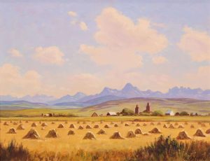Roland Gissing: HARVEST AT COWLEY