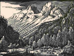 Margaret Dorothy Shelton: MT. EDITH, BANFF