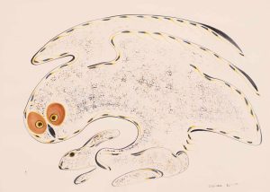 Eddy Cobiness: OWL WITH RABBIT