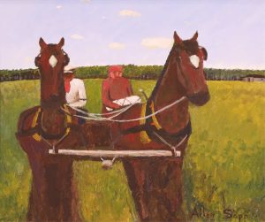 Allen Sapp: GOING FOR A VISIT