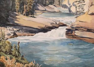 Margaret Dorothy Shelton: _x000D_JOHNSTON CANYON