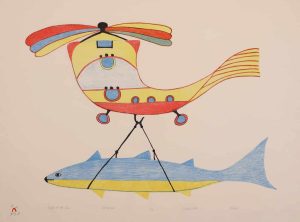 Pudlo Pudlat: FLIGHT TO THE SEA