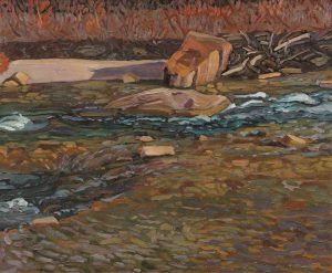 David John More: LATE SHADOWS – DOWN FROM THE FALLS (ELBOW RIVER)