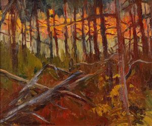 Orestes Nicholas (Rick) Grandmaison: BUSH SUNSET_x000D_
