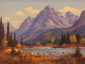 Roland Gissing: _x000D_AUTUMN KOOTENAY RIVER
