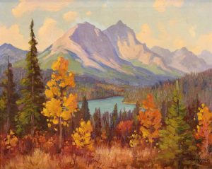 Roland Gissing: LAKE HERBERT, AUTUMN_x000D_