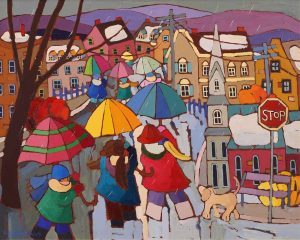Terry Ananny: CHILDREN WITH UMBRELLAS