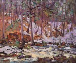Sylvio Gagnon: RUISSEAU ET SOUS BOIS