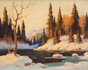 Roland Gissing: WINTER SUNSET