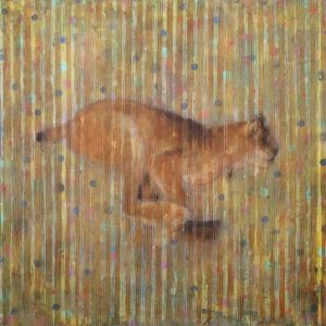 Les Thomas: LYNX (ANIMAL PAINTING #10-6659)
