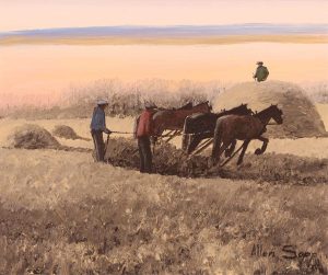 Allen Sapp: NEIGHBOURS HELPING EACH OTHER