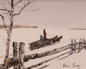Allen Sapp: TAKING WOOD TO TOWN