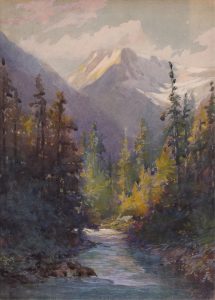 Frederic Marlett Bell-Smith: MOUNTAIN LANDSCAPE