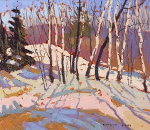 Arthur George Lloy: HILLSIDE AT MAPLE LAKE