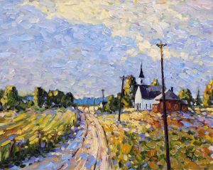 Rod Charlesworth: BREAKING LIGHT NEAR FT. SASKATCHEWAN