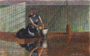 Patrick Douglass Cox: THE SPRING CLEAN (STUDY)