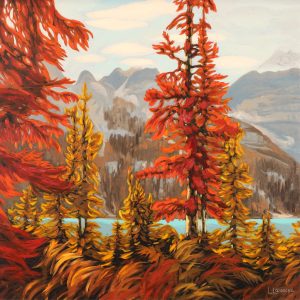 Louise Larouche: COUNTERLIGHT AT LAKE O’HARA