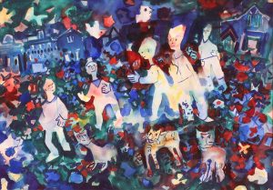 Janet Mitchell: LIVELY CITY SCENE