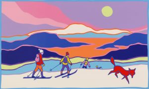 Ted Harrison: SKI TRAIL