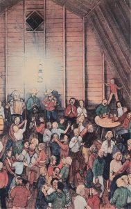William Kurelek: THE BARN DANCE