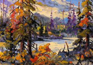 Rod Charlesworth: AUTUMN, NEAR ROCKY