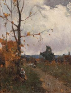 John William Beatty: EUROPEAN COUNTRY SCENE