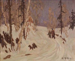 Gaston Rebry: MAISON SUR LA COLLINE