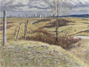 John Davenall Turner: CALGARY FROM COUNTRY