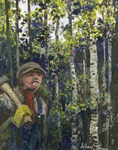 Allen Sapp: LOOKING FOR A ROCK