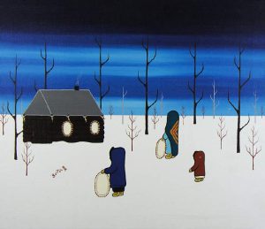 Shirley Cheechoo (Debassige): GATHERING BEAVERSKINS