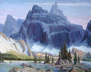 Bernard Middleton: LATE AFTERNOON, BANFF-JASPER HIGHWAY