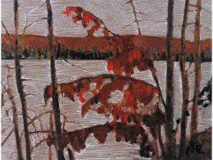 James Edward Hergel: RED RIVER MAPLES, ALGOMA