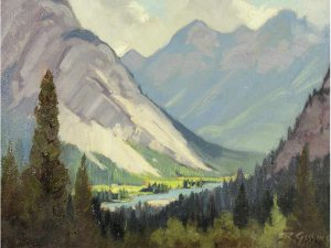 Roland Gissing: FOOT OF MT. RUNDLE