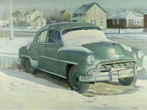 Ken Harrison: 52 CHEV WITH SASKATCHEWAN PLATES