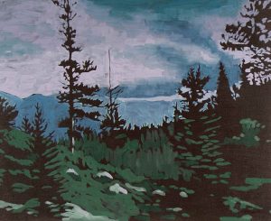 Neil Patterson: TREES AT LAST LIGHT