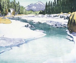 Margaret Dorothy Shelton: SPRAY RIVER AND GOAT MOUNTAIN