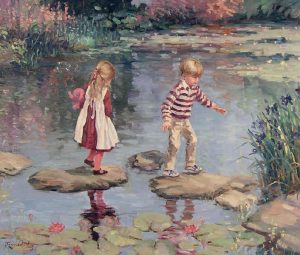 Jose Trinidad: CROSSING THE LILY POND