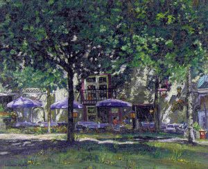 Lucienne Boucher Zegray: PAUSE-CAFE, PETIT CHAMPLAIN, VIEUX QUEBEC
