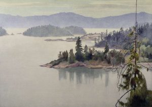Walter Joseph Phillips: OVERLOOKING THE BAY, GEORGIA STRAIT