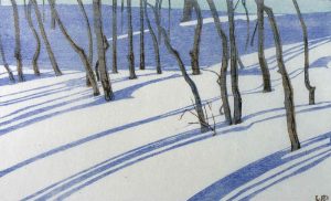 Walter Joseph Phillips: THE RED RIVER IN WINTER