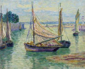 Caroline Helena Armington: BARQUES DE PECHE A HONFLEUR