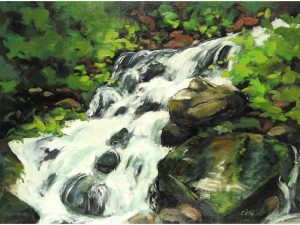 Huguette Cote: EAUX VIVES