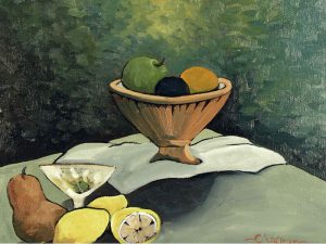 Claude Lafleur: STILL LIFE WITH FRUIT
