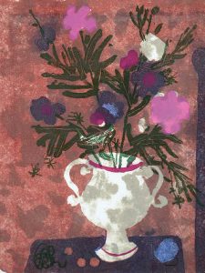 Maxwell Bennett Bates: WHITE VASE