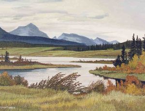 Richard (Dick) Ferrier: ROCKY MOUNTAINS NEAR EDSON