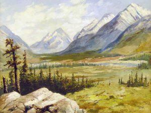 Marmaduke Matthews: THE NATIONAL PARK, BANFF, ALBERTA
