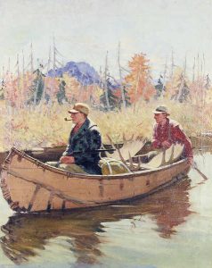 Canadian School: HEADING BACK FROM THE HUNT